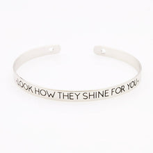 Inspirational Bangle Cuff